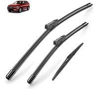 DdaiXQ Limpiaparabrisas Parabrisas para Volvo XC60 2012-2017 2013 2014 2015 2016, Limpia Parabrisas Delanteras Y Traseras Coche Escobilla Limpiaparabr