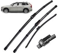 DdaiXQ Limpiaparabrisas Parabrisas para Volvo XC90 MK2 2016-2019 2018 2017 24 Inch 20 Inch 14 Inch, Limpia Parabrisas Delanteras Y Traseras Coche Escobilla Limpiaparabr