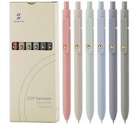 Ddaowanx - Bolígrafos de tinta de gel de secado rápido (0,5 mm, punta fina, escritura lisa, suministros de oficina y escolar, regalos para mujeres