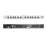 DDARKHORSE GAX-234X Equipos periféricos de Sonido Profesional Estéreo 2/3 vías, Mono 4 vías 234X Ecualizador de Audio Cruzado con Conector XLR,234XS