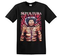 ddAWESDXZ Sepultura - 'Roots' T-Shirt Black 3XL