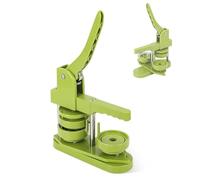 DDCFL Máquina para fabricar Insignias de 58 mm, Prensa para Botones DIY con 100 Piezas, Cortador Circular de precisión, Funcionamiento Push-Pull para Regalos Personalizados, promociones de Eventos