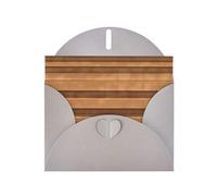 DDCXZPP - Tarjetas navideñas de papel nacarado gris de 4 x 6 pulgadas, textura de madera original, tarjetas de felicitación para Navidad, cumpleaños, aniversario de boda e invitaciones de fiesta