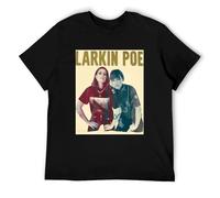 dddddtttDDD MALILAI Larkin-Poe-Tour020-Slim-Fit-t-Shirt-bl-Black