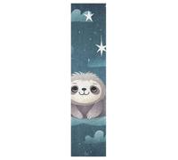 DDDIYEU Lindo Perrito Estrellas Cielo Skateboard Griptape Antideslizante Autoadhesivo Longboard Pegatinas de Agarre Griptapes 9x33in,44x10in(1pcs)