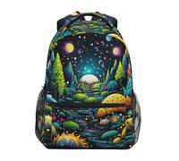 DDDIYEU Universo Colorido áRbol Estrella Mochila de Estudiantes Hombro Mochilas para Viajes Escolar Niños Niñas