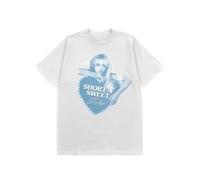 DDDREDFGU Sabrina Carpenter Tour Birmingham 2025 T Shirt White 3XL