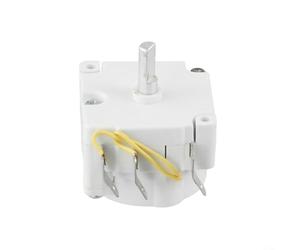 DDFB-30 Interruptor temporizador mecánico de poste sombreado para ollas a presión eléctricas, freidoras de aire y hornos eléctricos, 3 pines, 15 A/250 V CA, carcasa de metal y plástico, 0.6 pulgadas