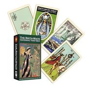 DDFF Cartas del Tarot - Baraja Clásica de 78 Cartas para Principiantes y Avanzados, Diseño Vintage, Lectura Espiritual, Adivinación y Desarrollo Personal