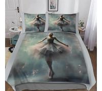 DDFRTYY Juego de ropa de cama de 3 piezas, funda nórdica para niña y niño, microfibra, suave, con fundas de almohada, tamaño king (220 x 240 cm)