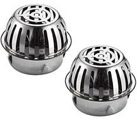 DDGAO Paquete de 2 globos de alambre de hoja de tubo de canalón de 110 mm