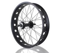 DDGFHGHK Rueda trasera de 20 x 4.0 pulgadas para bicicleta de nieve de 24/26 pulgadas, rueda trasera de 36 x 14 G, radios de freno de disco, liberación rápida, 195 mm, 36 horas, llanta trasera para