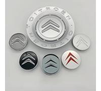 DDHHBH 4 Piezas Juego Tapas Centrales Llantas Coche para Citroen C5 Break,Aluminio+ABS Centro de Rueda Tapacubos Cubierta AntióXido Embellecedor Accesorios,No.2