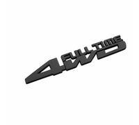 DDHHBH Auto Emblema Insignia Adhesivo para Jeep Renegade,3D Metálico Logo Pegatina Distintivo Letra Sport Decal Sticker Car carrocería Styling Auto Accesorios,Black-4WDFULLTIME