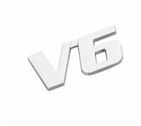 DDHHBH Auto Emblema Insignia Adhesivo para Mercedes-Benz Vito Viano,3D Metálico Logo Pegatina Distintivo Letra Sport Decal Sticker Car carrocería Styling Auto Accesorios,Silver-V6