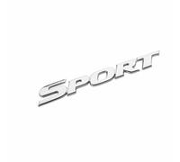 DDHHBH Auto Emblema Insignia Adhesivo para Suzuki Ignis,3D Metálico Logo Pegatina Distintivo Letra Sport Decal Sticker Car carrocería Styling Auto Accesorios,Silver-Sport