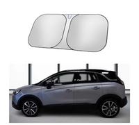 DDHHBH Parasol Coche Delantero para Opel Crossland Crossland X,Parasol para Coche Interior Plegable Parabrisas Ventanas Sunguard Bebe Paraguas Persiana con Anti UV Rayos Accesorios Coche