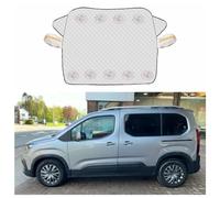 DDHHBH Parasol para Coche Delantero para Peugeot Rifter,Parasol Coche Parabrisas Bebe Plegable Exterior Magnetico Paraguas Ventana Sunguard Persiana Protección UV Verano Accesorios