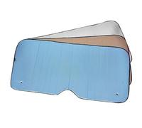 DDHHBH Parasol para Coche para Dacia Dokker Van,Parasol para Coche Delantero Parabrisas Interior Plegable Ventosa Bebe con Protección UV Persiana Enrollable Accesorios Verano Coche,Silver