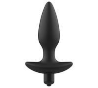 Addicted toys - masajeador plug anal con vibraciÓn negro