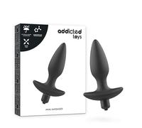 Addicted Toys – Masajeador plug anal con vibración – Negro