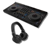 DDJ-GRV6 Controlador DJ de 4 canales con circuito de ranura y auriculares Pioneer HDJ-CUE1 On-Ear DJ