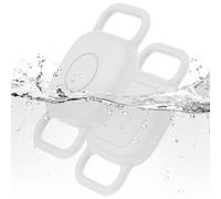 DDJ Life360 Tile Mate Tracker - Soporte impermeable para collar de perro, 2 unidades, funda de silicona duradera, antipérdida para la vida, funda de seguimiento de azulejos 360 para collares de gatos
