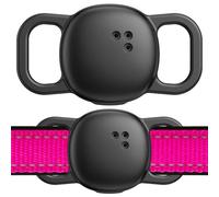 DDJ Paquete de 2 fundas para collar de gato para pegatinas de azulejos Life360 (rastreador más pequeño), no para Tile Mate/Pro, soporte protector de silicona para collar de perro/animal