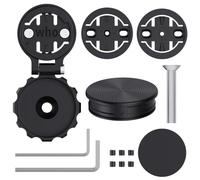DDJ Soporte para computadora de bicicleta para AirTag, compatible con Garmin Edge, iGPSPORT, COROS, CooSpo Magene, para tapa de vástago de bicicleta | Tamaño de 1-1/8 pulgadas y 1-1/4 pulgadas |