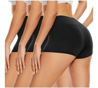 DDOBB Pantalones cortos de ciclismo para mujer, pantalones cortos debajo del vestido, cintura alta, pantalones cortos deportivos moldeadores, ropa interior, hotpants, pantalones deportivos opacos
