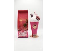 D'Donna Yummy! Candy Sweet Body Mist, Aroma Dulce de Caramelo, 200ml, Envase Coleccionable Diseño Batido Fucsia