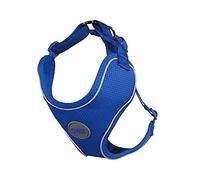 DDOXX Arnés Perro Air Mesh, Ajustable, Reflectante, Acolchado | Muchos Colores & Tamaños | para Perros Pequeño, Mediano y Grande | Accesorios Gato Cachorro | Azul, S, chuches para Perros