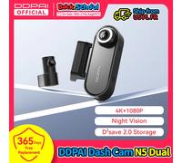 DDPAI Dash Cam N5 Cámara de salpicadero frontal y trasera dual con resolución Ultra HD 4K NightVIS ADAS GPS Registro automático
