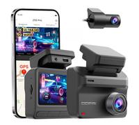 DDPAI Z50 Pro Dashcam Coche Delantero Trasero 4K + 1080P, 5G WiFi6, GPS, Dash CAM 3" IPS, Monitor Estacionamiento 48h, Visión Nocturna, ADAS, Grabación en Bucle, Sensor G, Supercondensador, Soporta