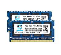DDR3L 1600MHz PC3-12800 8GB Kit (2x4GB) Unbuffered Non-ECC 1.35V CL11 2Rx8 Dual Rank 204 Pin SODIMM Portatil Memoria Principal Module Upgrade