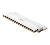 Memoria ram ddr5 16gb crucial pro - udimm - 6400 mhz - pc5 - 51200 - blanca