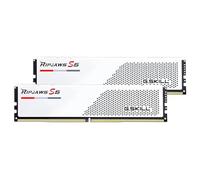 Memoria RAM G.Skill Ripjaws S5 F5-5200J4040A48GX2-RS5W 96GB 2x48GB DDR5 5200MHz CL40 Intel XMP Disipador Blanco