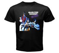 ddrdfff55 Grand-Funk-Railroad-On-Time-Music-T-Shirt
