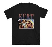 ddrdfff55 Kurt-Donald-Cobain-Legend-Shirt-Vintage-Casual-Short-Sleeve-Unisex-T-Shirt