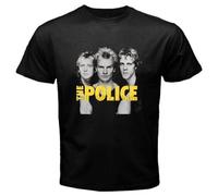 ddrdfff55 POLICE-Rock-Band-80s-Wave-Mens-T-Shirt