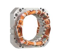 DDRROJFRS Piezas de Ventilador de Piso Industrial, estator de Bobina de Cobre con Motor de Ventilador eléctrico, estator de Chapa de Acero al silicio(120 * 65 * 20)