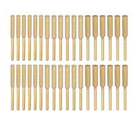 DDS22E Brocas de afilador de motosierra de diamante, 36 piezas de brocas de amoladora de alta dureza recubiertas de titanio,(4mm)