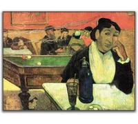 DDSEW GREWT Arte de pared de Paul Gauguin Night Café, Arles Posters Pintura en lienzo vintage Paul Gauguin Impresiones para decoración de sala de estar moderna Cuadros 40x60cm Sin marco