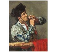 DDSEW GREWT Póster de Mary Cassatt Después de la Corrida de Toros Pintura de lienzo fumante Arte mural vintage Grabados de Mary Cassatt Imágenes de decoración del hogar 50x70cm Sin marco