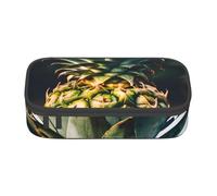 DDSFvbv Be a Pineapple 1 - Estuche para lápices - Suministros para estudiantes y oficina - Bolsa de almacenamiento de artículos - Bolsa de maquillaje - Bolsa grande de papelería, Black, Talla única