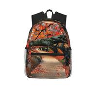 DDSFvbv Tree in The Fall - Mochila unisex para laptop, bolsa duradera para el trabajo, viajes, gran capacidad y gran regalo, Negro, Talla única