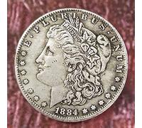DDTing Best Morgan Silver Dollars-1884 Old Coin Collecting-Silver Dollar USA Old Original Pre Morgan Dollar GoodService