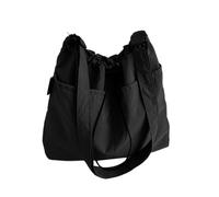 Ddujbtp Bolso cruzado de nailon para mujer, bolso de hombro medieval, gran capacidad, bolsa de mensajero, bolsa escolar para estudiantes, para ir de compras o viajes, Black, Organizador de bolsas