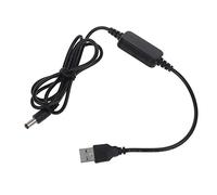 Ddujbtp Convertidor de módulo de cable USB de 5 V a 12 V, conector macho de 5,5 x 2,1 mm, para routers de cámara, lámpara de mesa