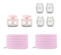 Ddujbtp Cordones elásticos con cierres de cordón, 3 mm x 100 cm, cordones de repuesto para hombres, mujeres, adolescentes y niños, cordones planos para niños, a, Talla única